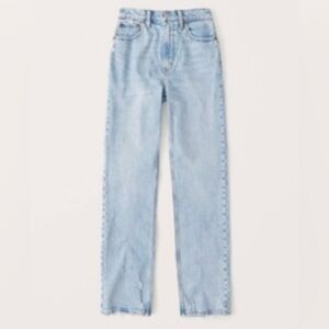 Abercrombie Ultra High Rise 90s Straight Jean